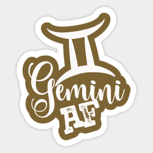 Gemini AF Sticker